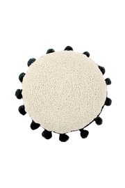 Floor Cushion Circle Black  - Circle