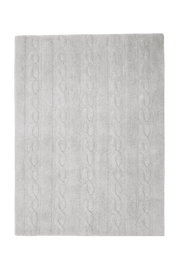 Washable Rug Braids Pearl Grey  - Braids