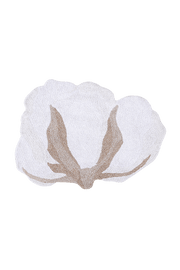 Washable Rug Cotton Flower  - Tribute to Cotton