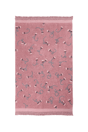 Washable Rug English Garden Ash Rose  - English Gardens