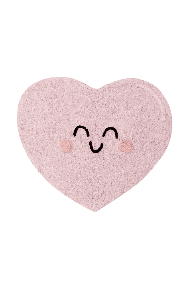 WASHABLE RUG HAPPY HEART  - Mr Wonderful