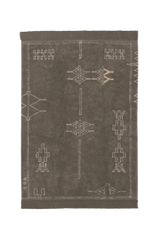 Washable Rug Kerman Brown