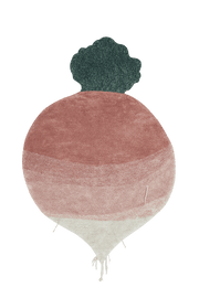 Washable Rug Ramona The Radish  - Oli&Carol