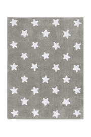 Washable Rug Stars Grey  - STARS
