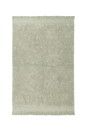 Washable Rug Woods Symphony Olive  - Cotton Woods