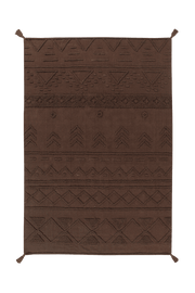 Washable Rug Tribu Soil Brown  - Re Edition + Canvas