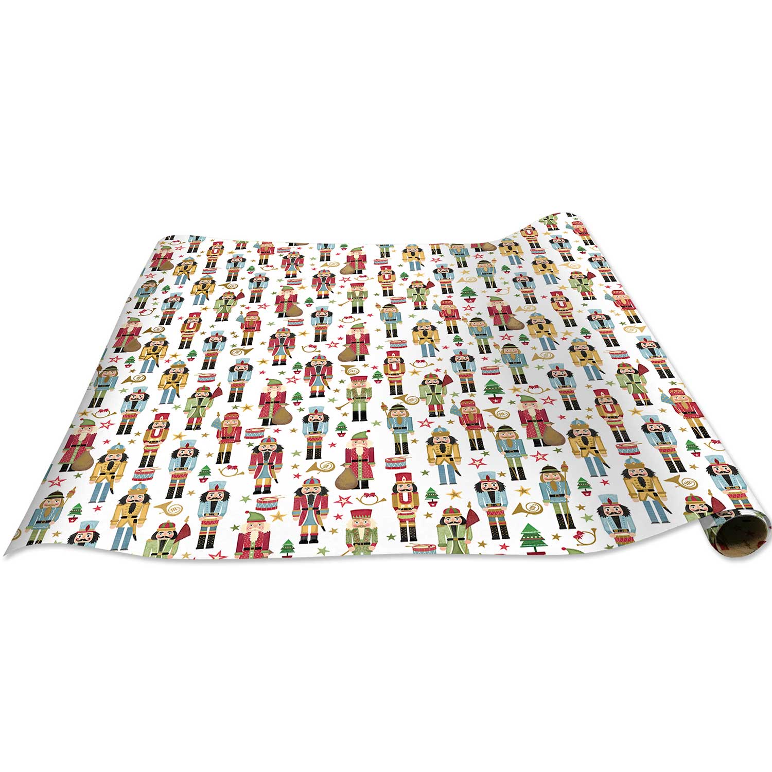 XB611c Nutcracker Christmas Gift Wrapping Paper Jumbo Roll 