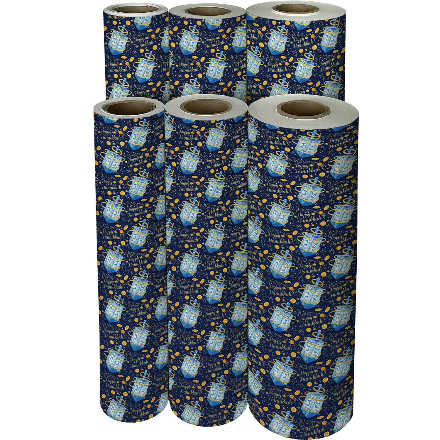 Hanukkah Friends Cute Hanukkah Animals, Recyclable Wrapping Paper Sh –  LisetteArt Shop