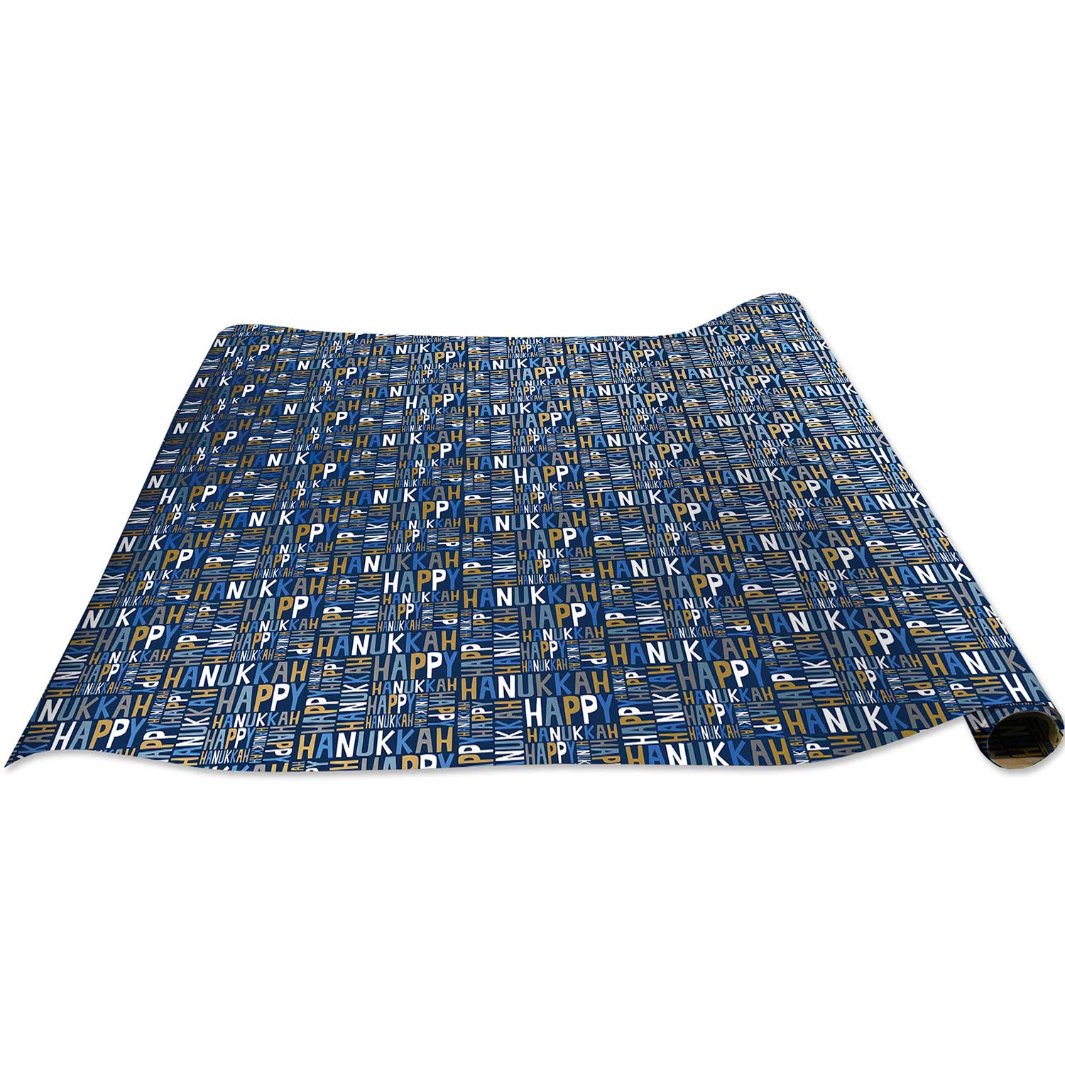 XB671c Hanukkah Greetings Gift Wrapping Paper Jumbo Roll 