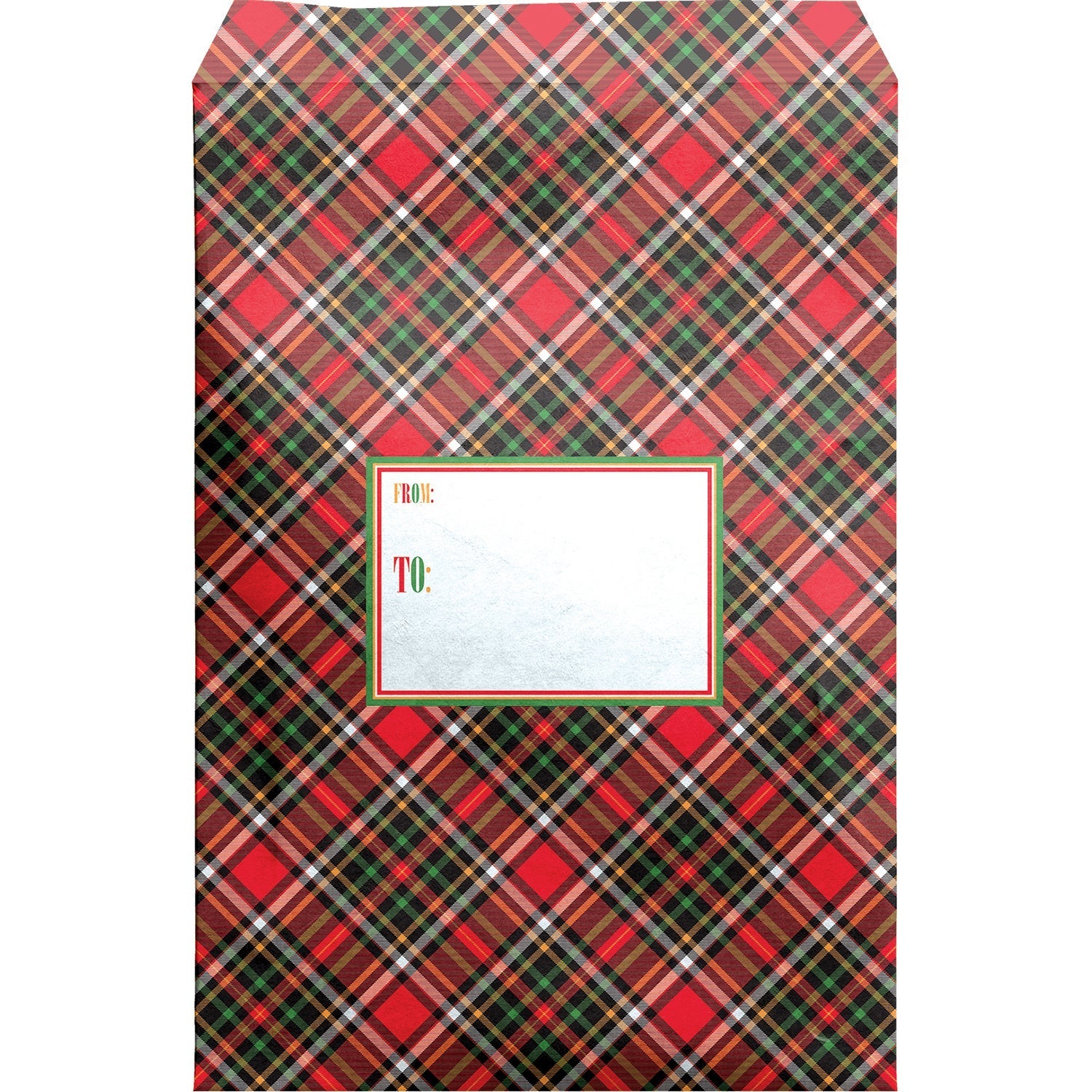 Elegant Christmas Foam Padded Mailing Envelope Bundle, 10-Count