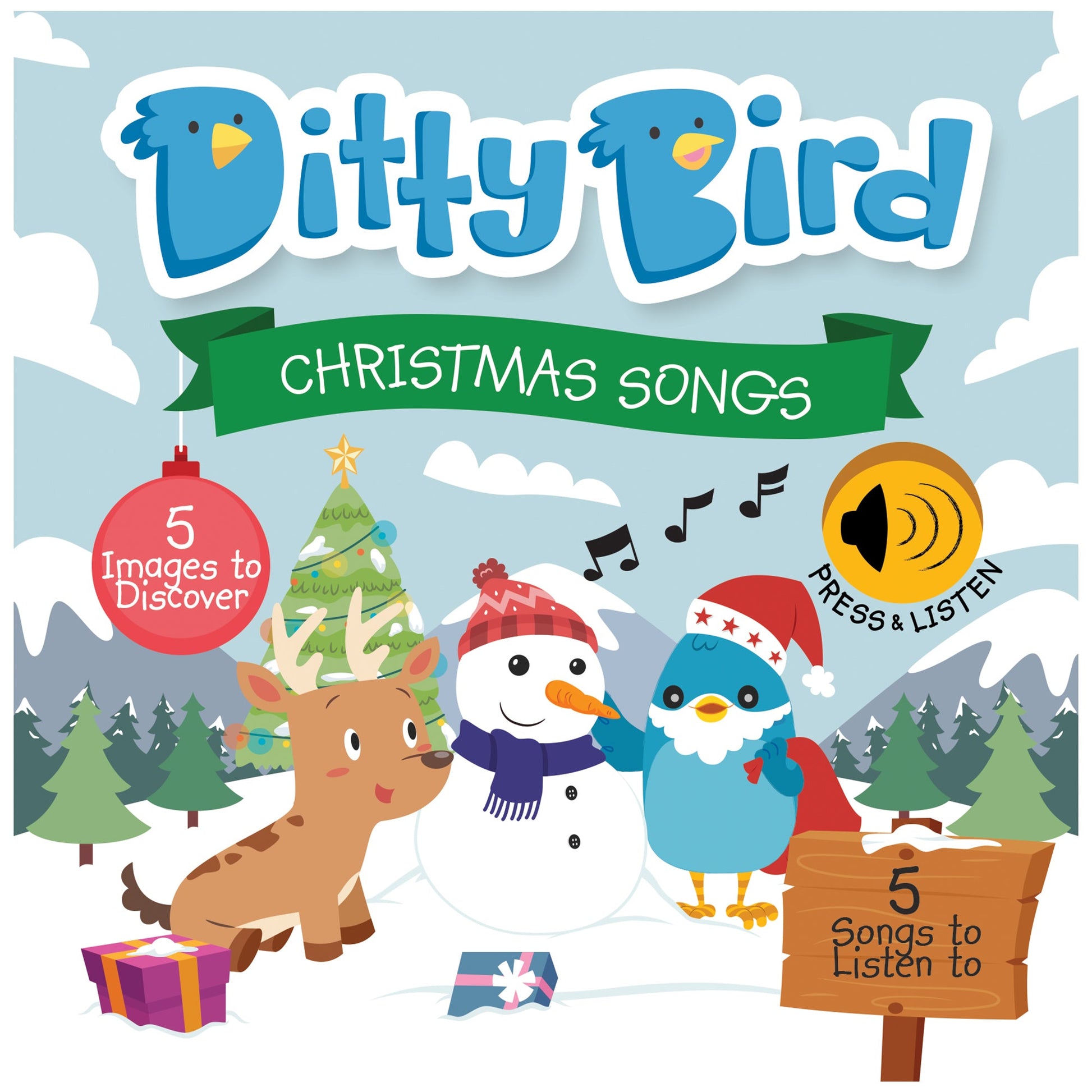 Ditty Bird Christmas Songs Music Books
