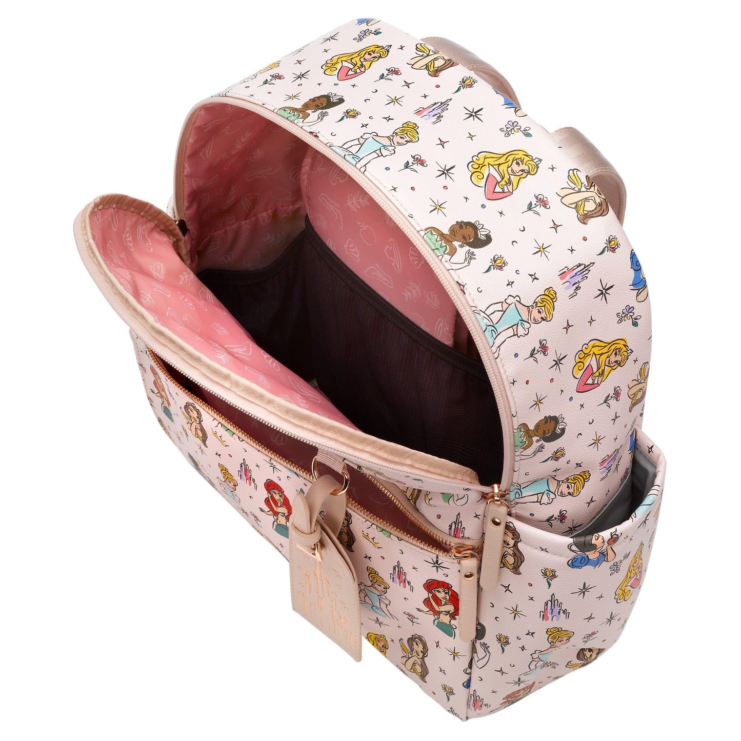 Petunia Pickle Bottom Ace Backpack Diaper Bag in Disney Princess