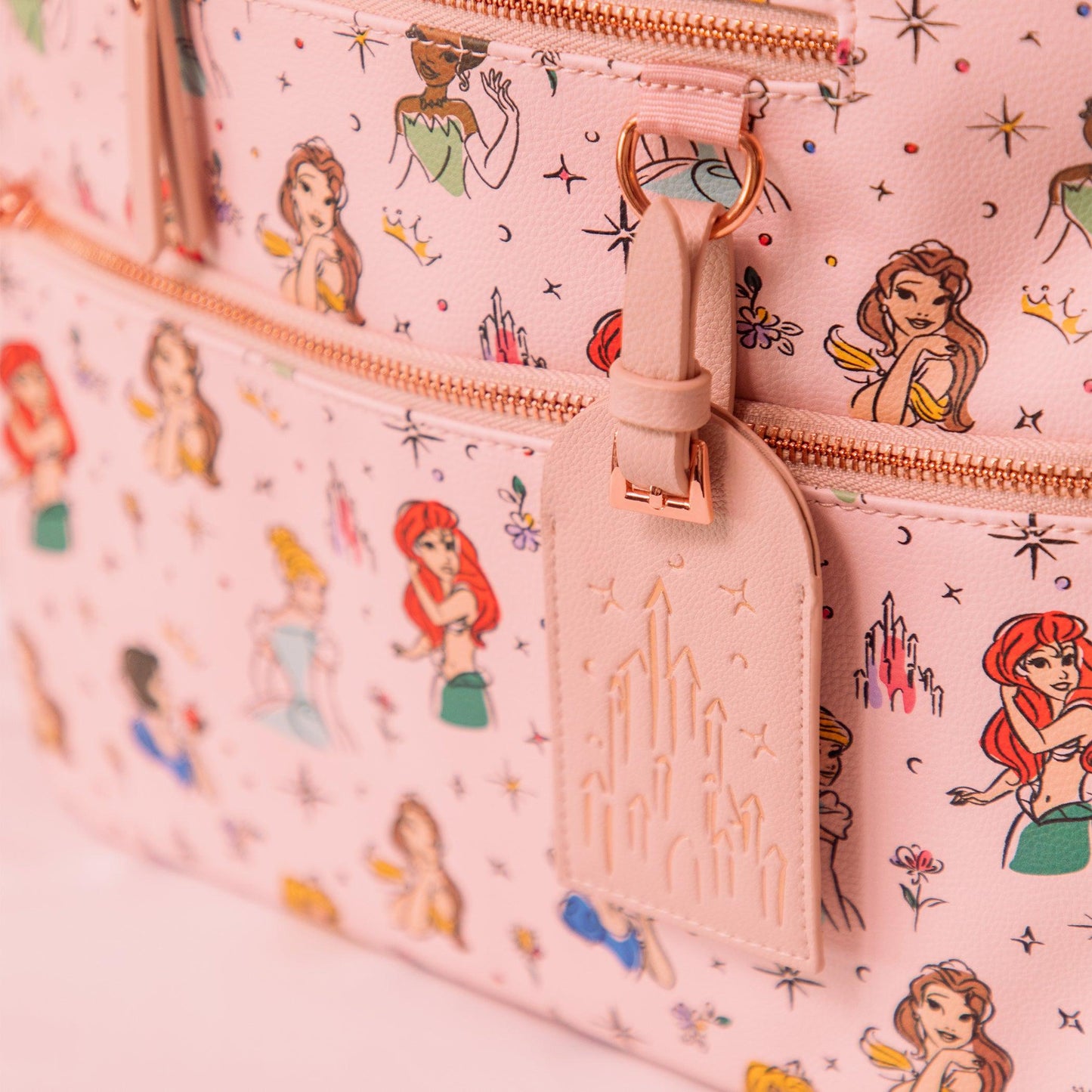 Petunia Pickle Bottom Ace Backpack Diaper Bag in Disney Princess