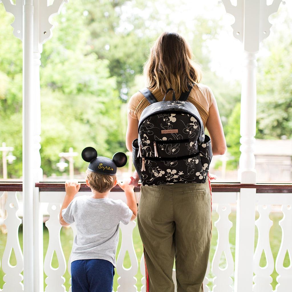 Petunia Pickle Bottom Ace Diaper Backpack in Mickey Mouse