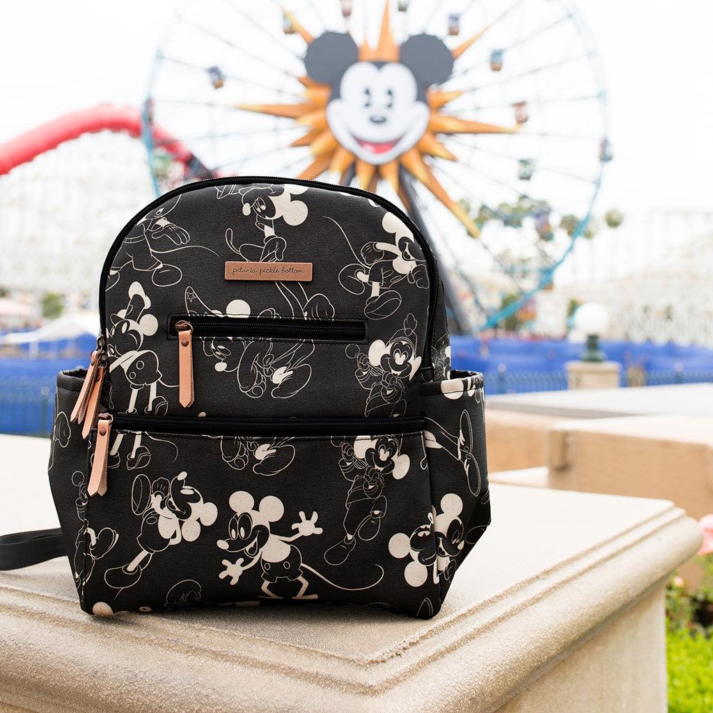Petunia Pickle Bottom Ace Diaper Backpack in Mickey Mouse