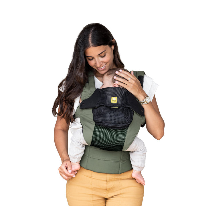 Baby Carrier Newborn To Toddler Complete Airflow Dlx In Olive Black