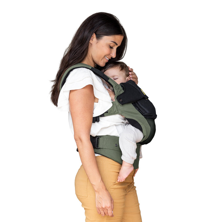 Baby Carrier Newborn To Toddler Complete Airflow Dlx In Olive Black