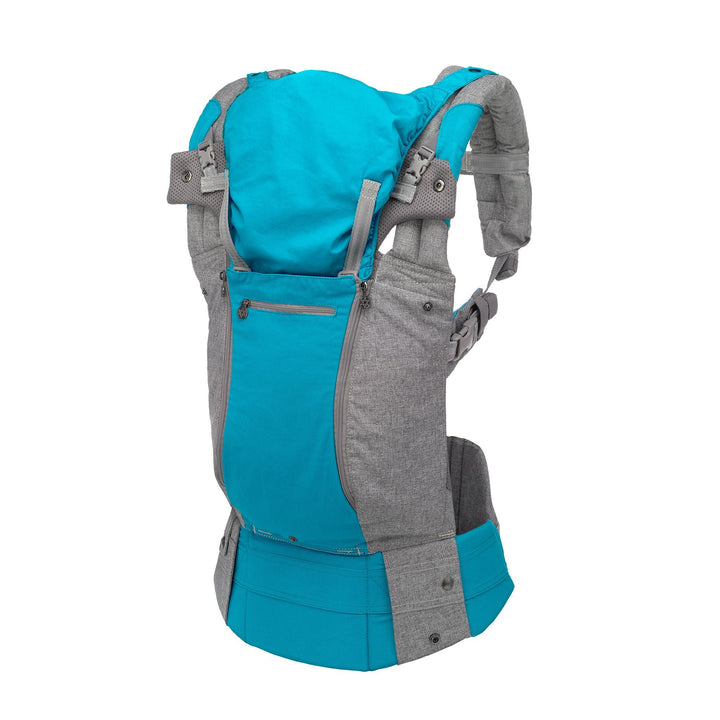 Baby Carrier Newborn To Toddler COMPLETE All Seasons in Cool Caribbean