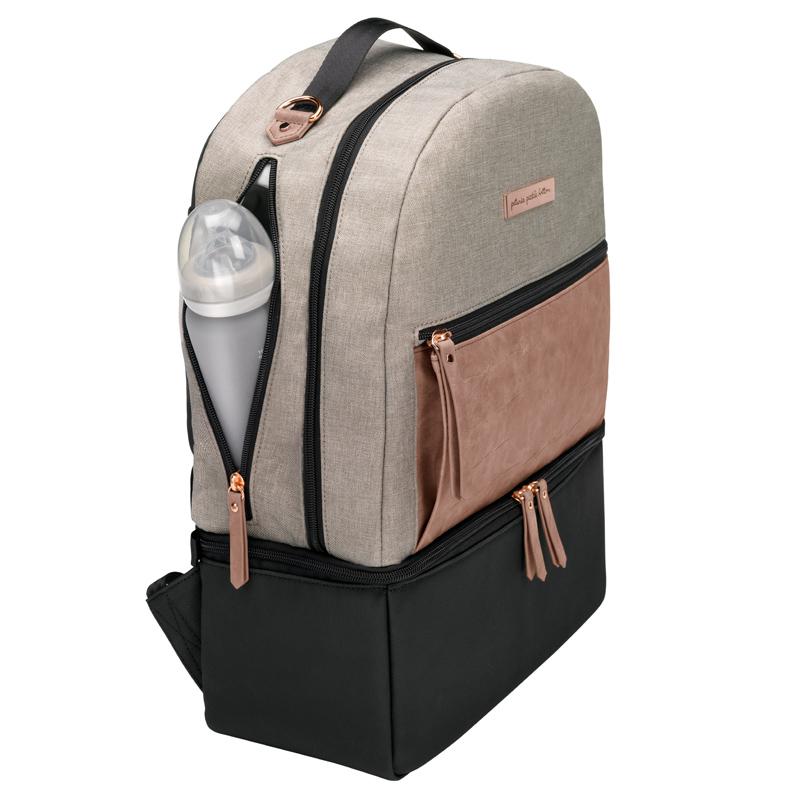 Petunia Pickle Bottom Axis Backpack in Dusty Rose/Sand