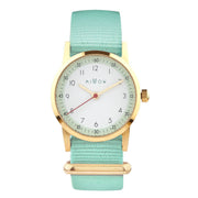 Millow Paris Millow Opal Watch for Children - Watermint Strap Watche