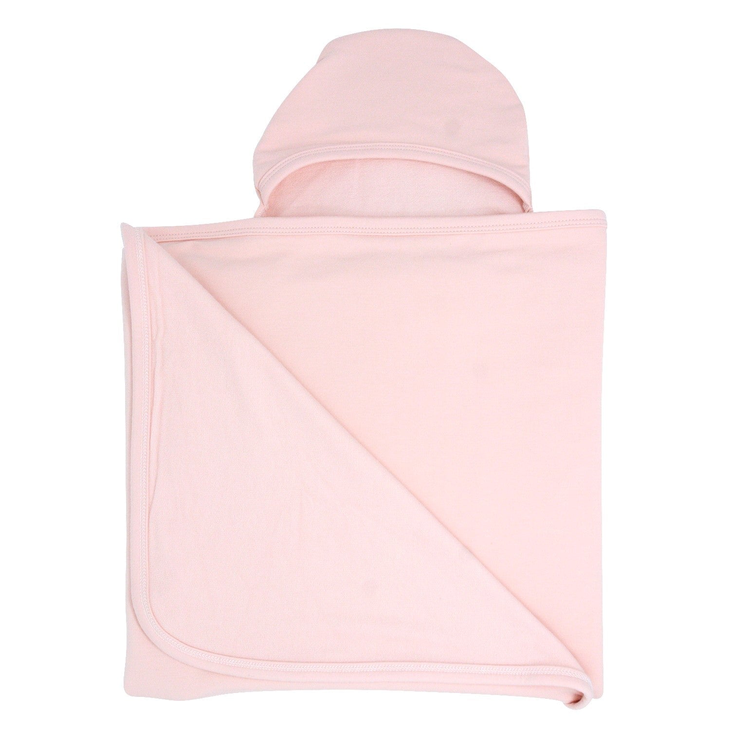 Baby Hooded Towel - Pink Blush