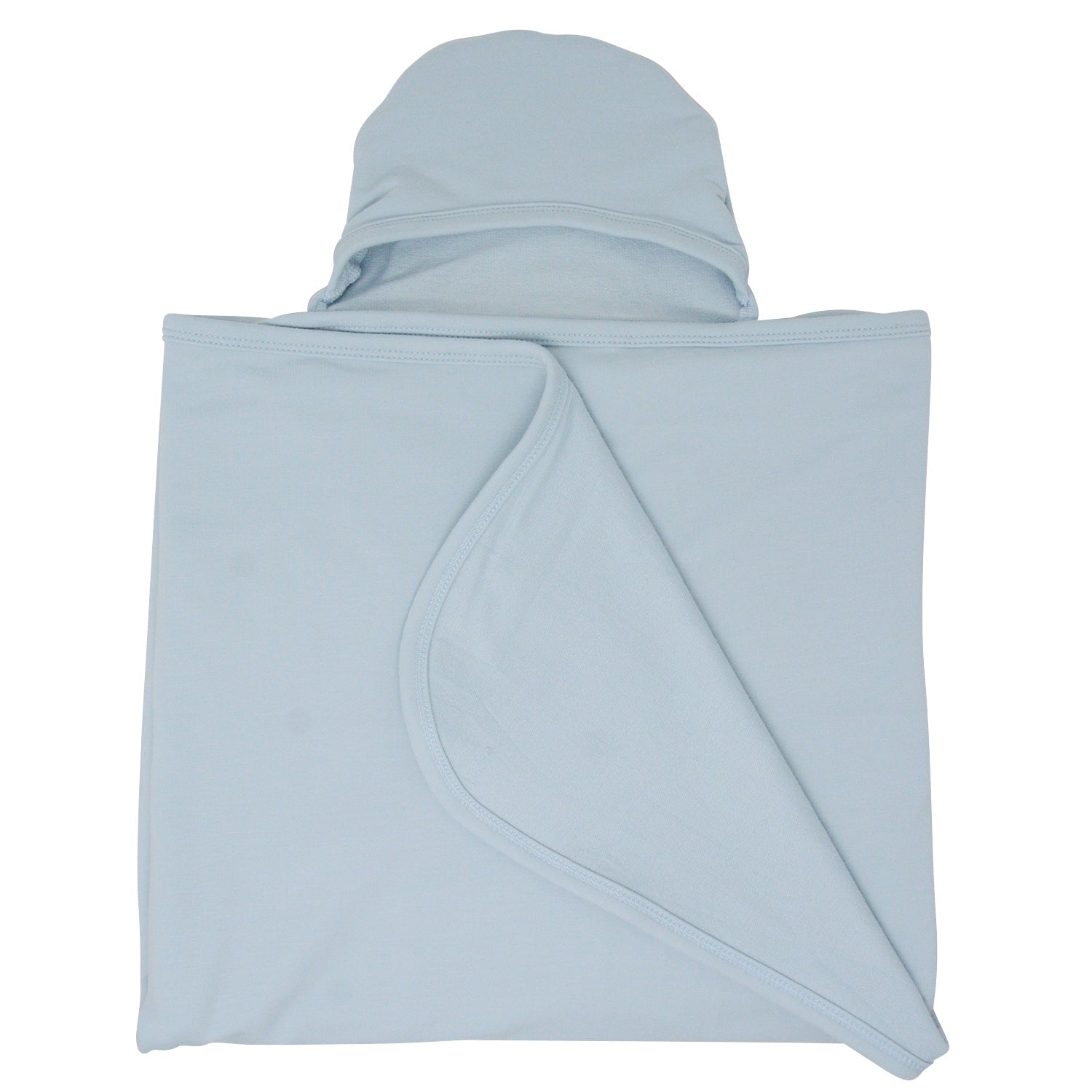 Baby Hooded Towel - Powder Blue