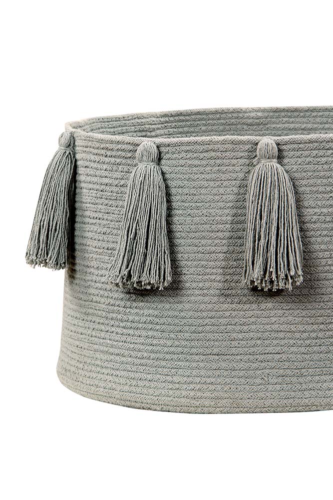 Basket Tassels Light Grey  - Tassels