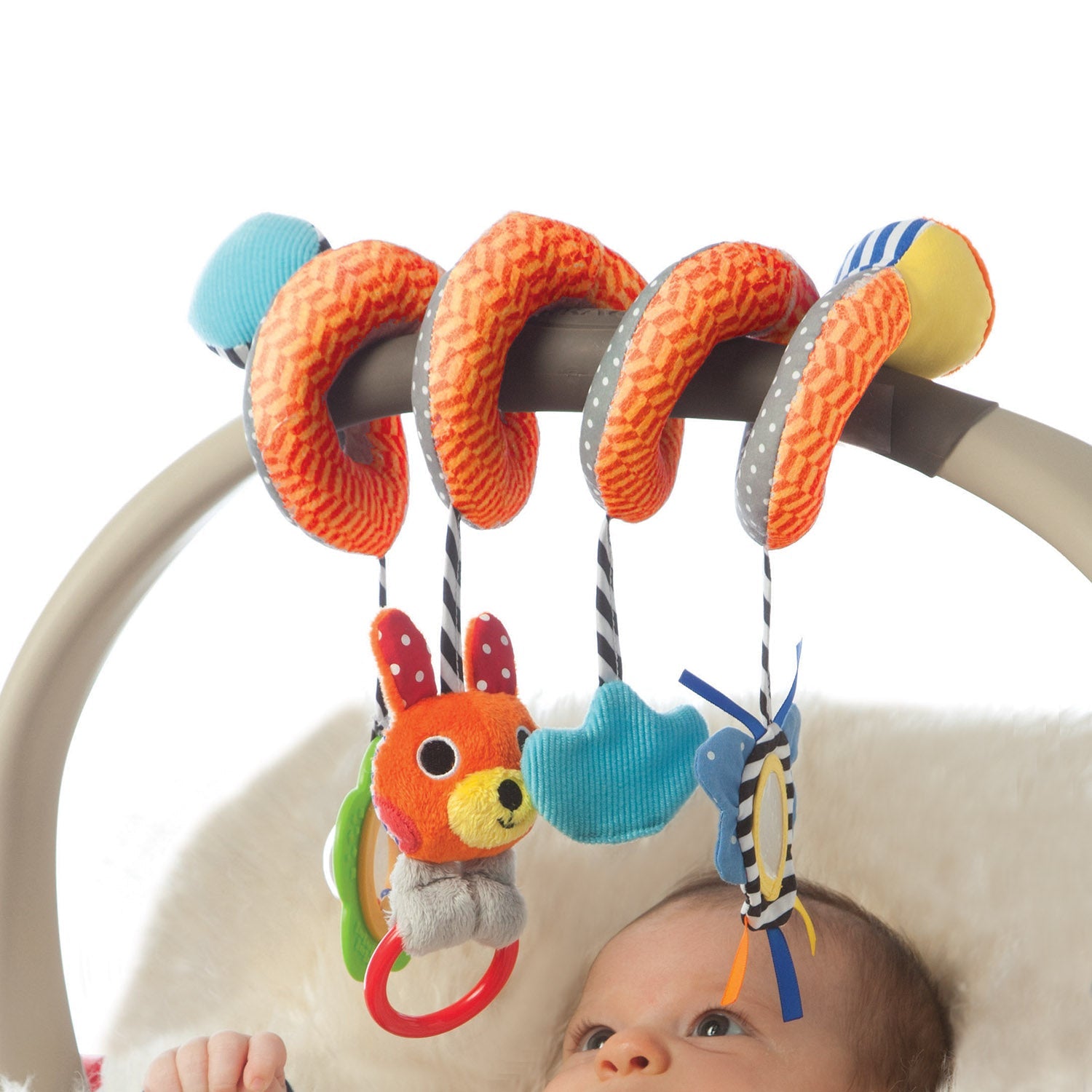 Manhattan Toy Take Along Play Activity Spiral Teethers