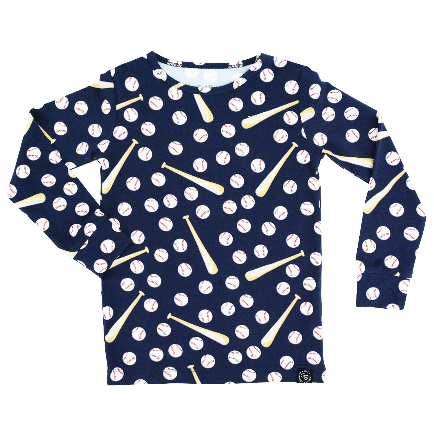 Big Kid Pajama - Little Slugger Navy