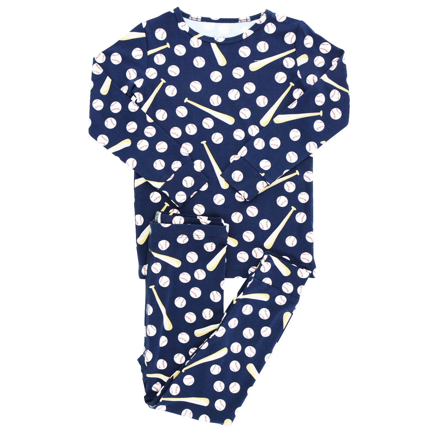 Big Kid Pajama - Little Slugger Navy