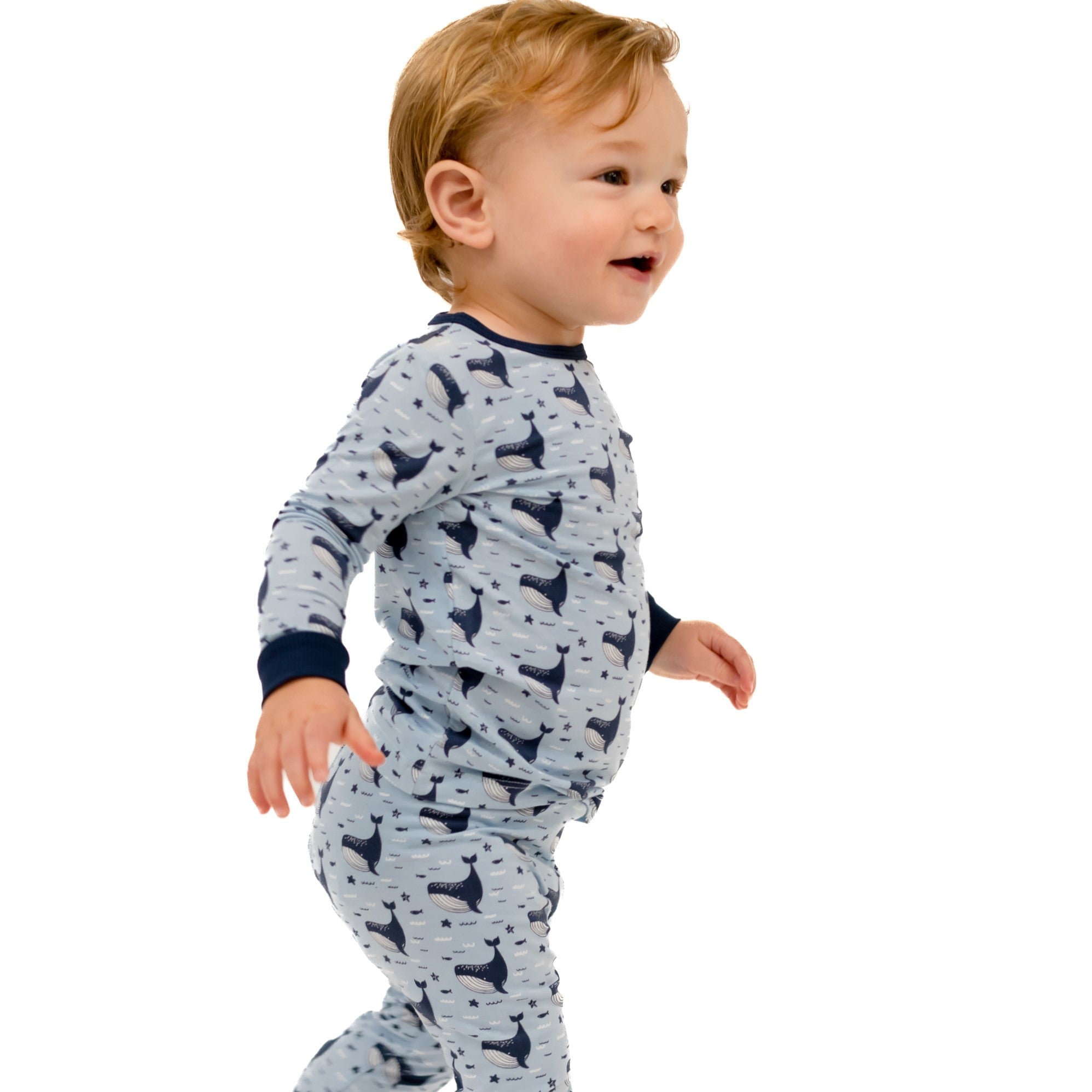 Big Kid Pajama - Whale