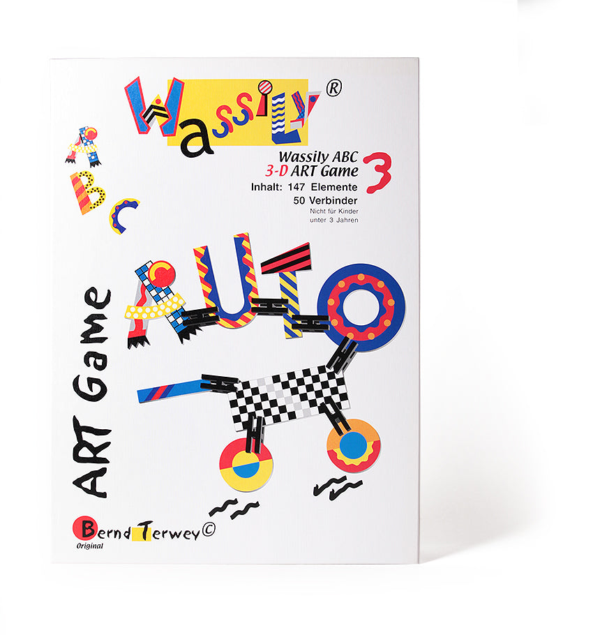 Naef Art Wassily Build a Toy Kit Alphabet Toys