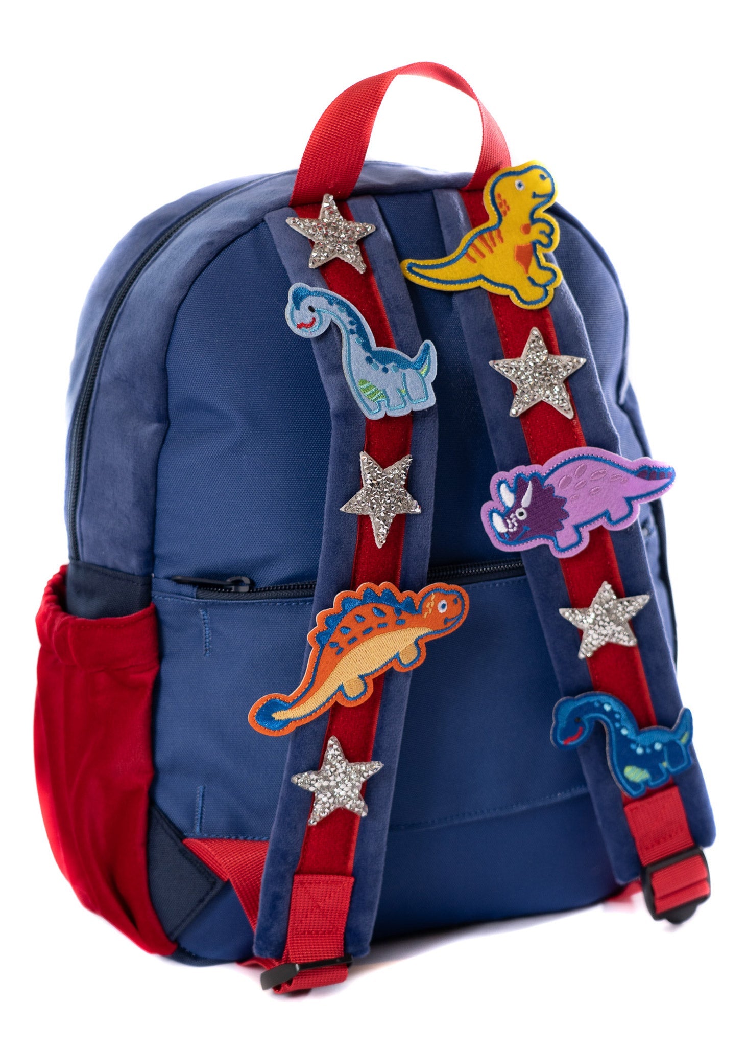 Hook & Loop Lux Kids Backpack - Cobalt / Red