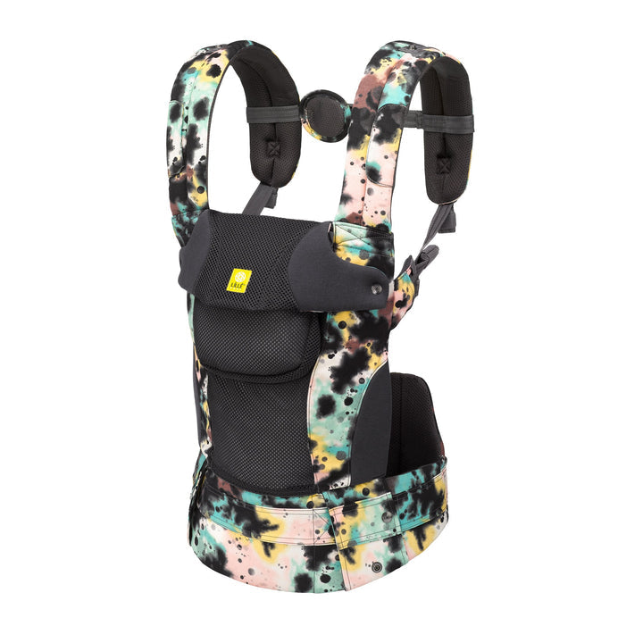Baby Carrier Newborn To Toddler COMPLETE Airflow DLX in Watercolor Space Dye