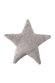 Cushion Star Light Grey  - Stars