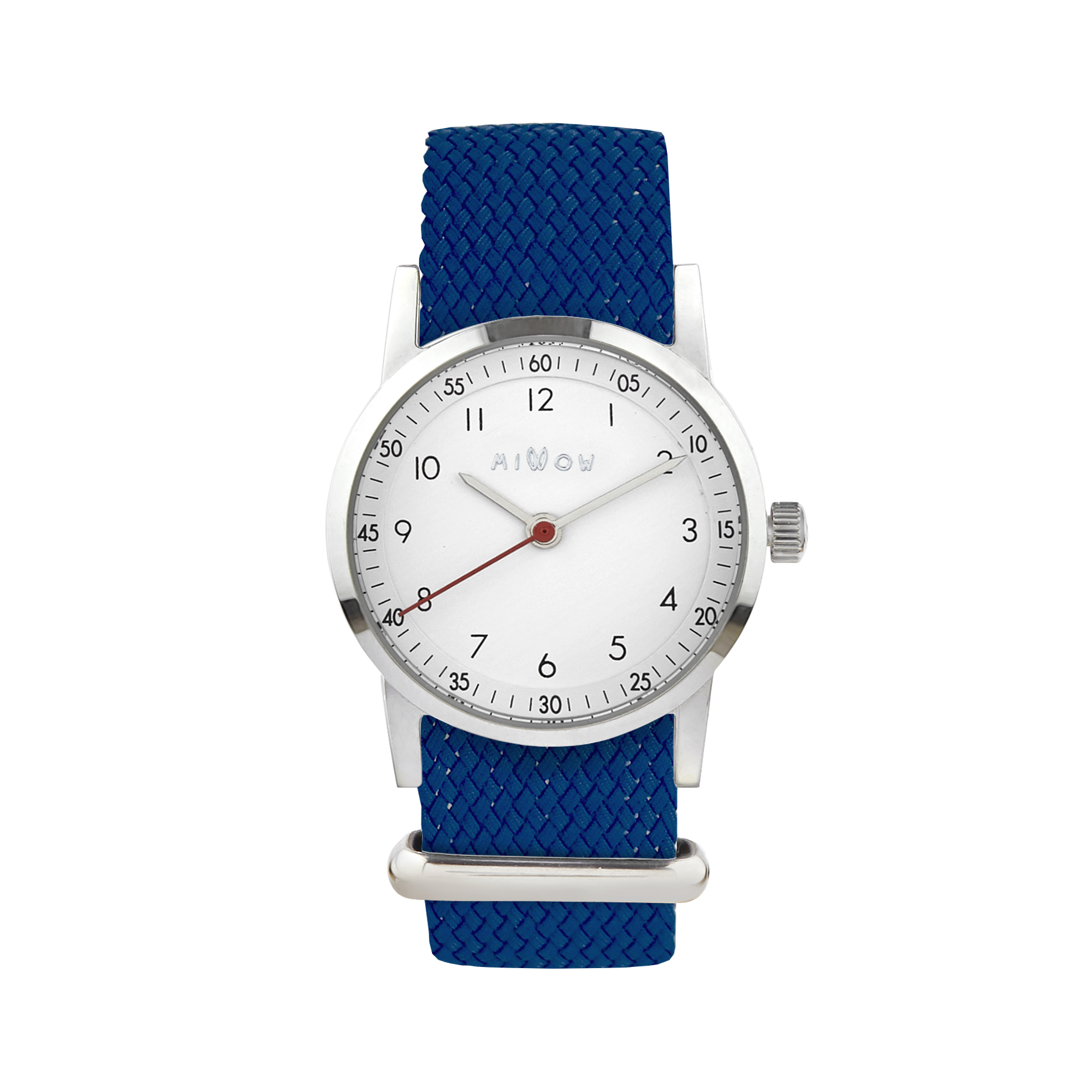 Millow Paris Millow Classic Watch For Children - Braided Blue Strap Watche