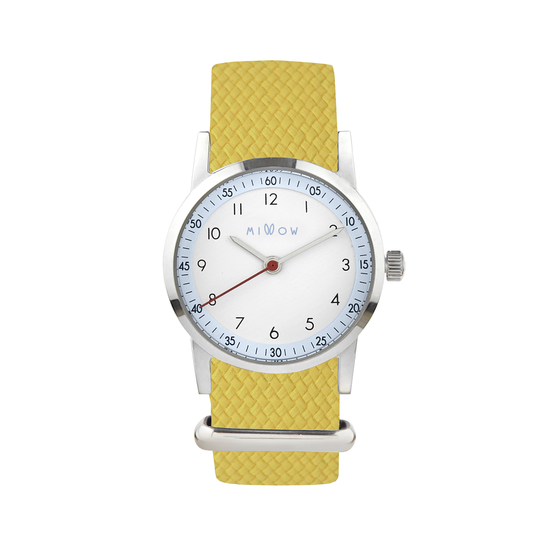 Millow Paris Millow Ciel Watch For Children - Yellow Braided Strap Watche