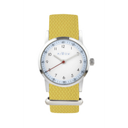 Millow Paris Millow Ciel Watch For Children - Yellow Braided Strap Watche