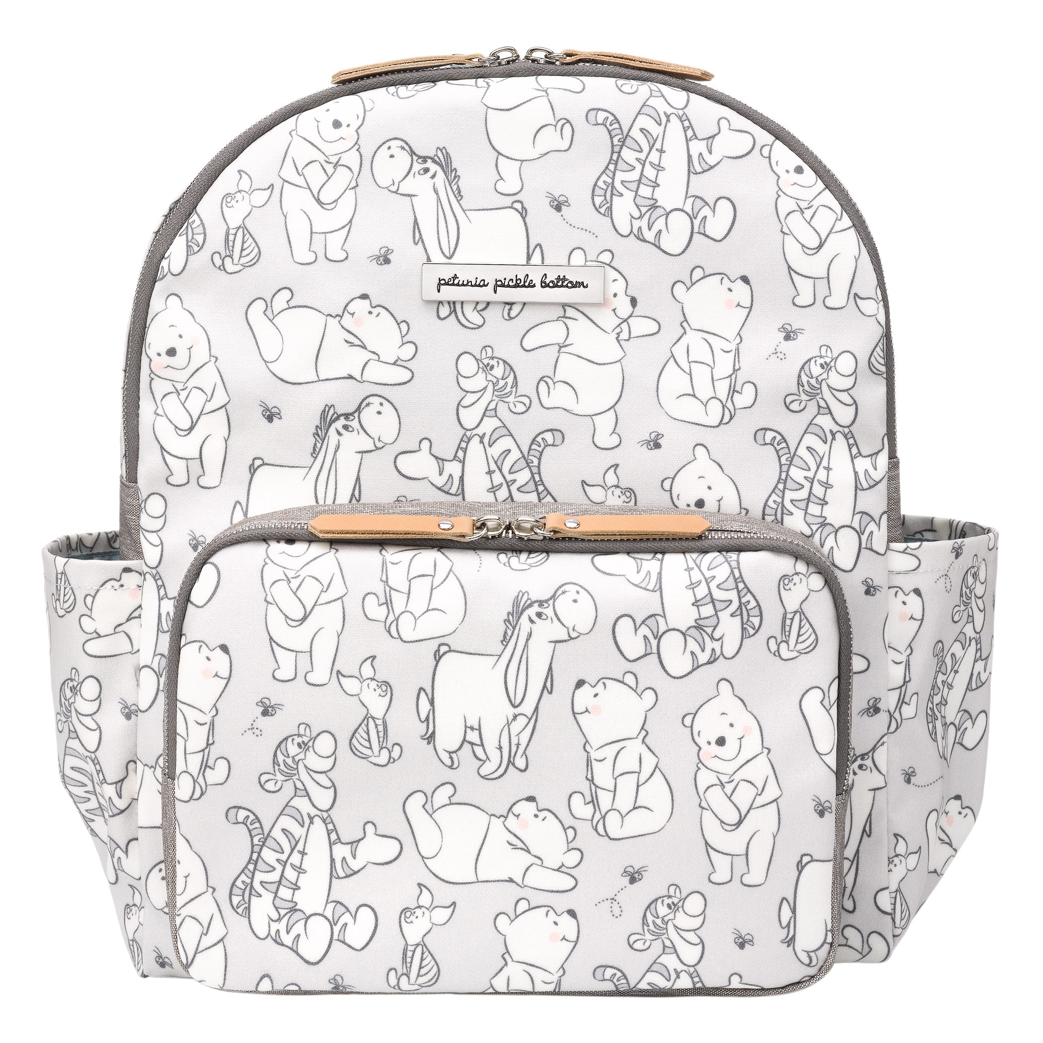 Petunia Pickle Bottom District Diaper Backpack in Disney's Playful Pooh