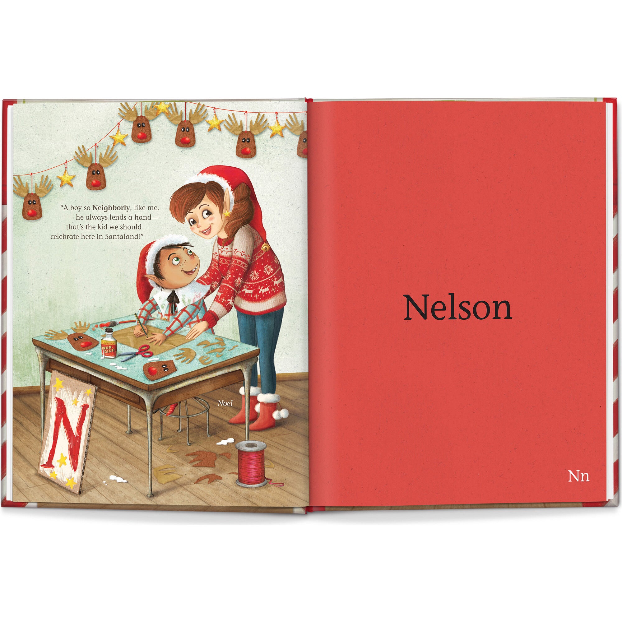 I See Me! My Very Own Christmas Personalized Book, 24 Piece Puzzle and Card Game Gift Set 
