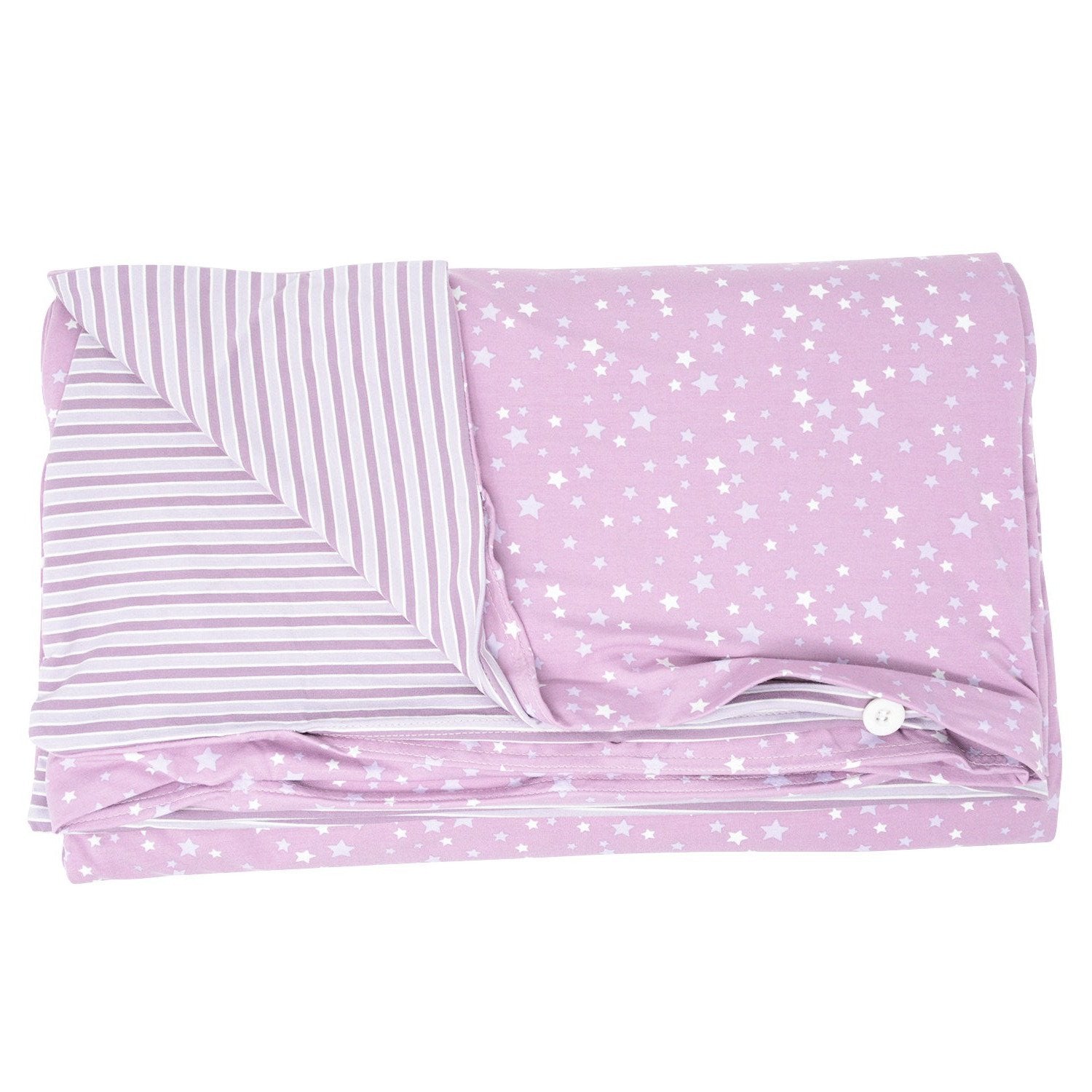 Twin Duvet Cover - Purple Stars