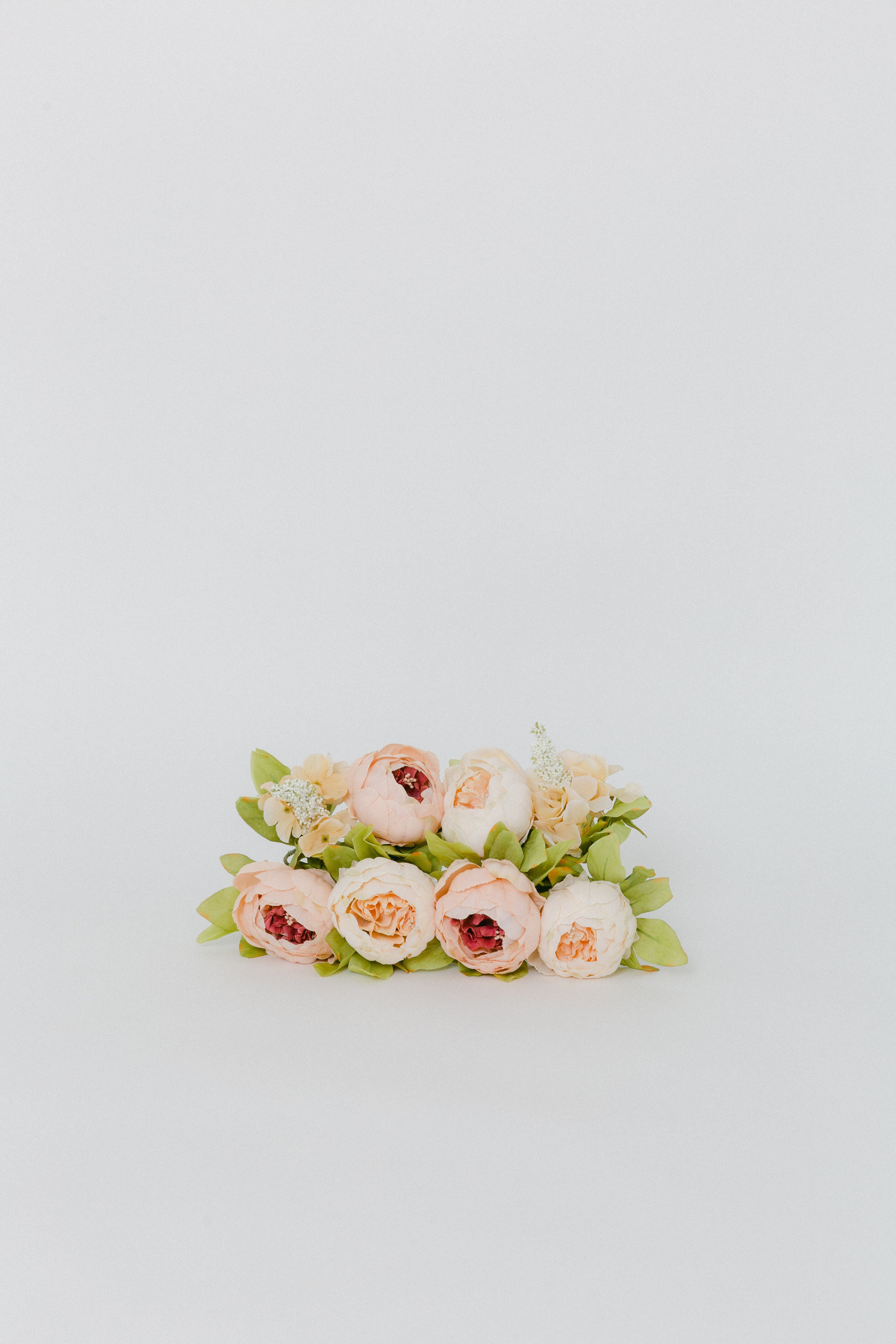 Blush Tones DELUXE Peony Floral Topper