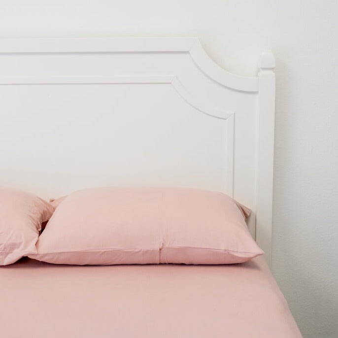 Fitted Sheet Queen - Dusty Pink