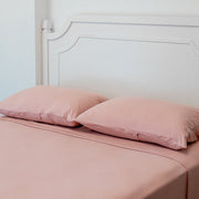 Fitted Sheet Queen - Dusty Pink