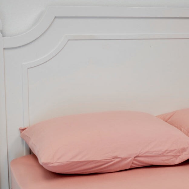 Fitted Sheet Queen - Dusty Pink