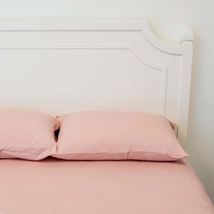 Fitted Sheet Twin - Dusty Pink