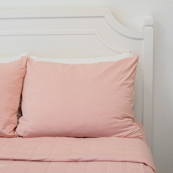 Fitted Sheet Twin - Dusty Pink