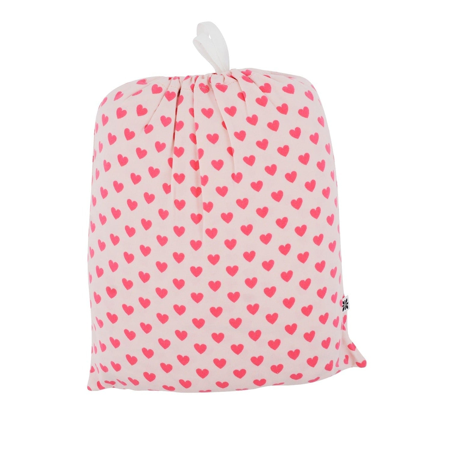 Fitted Sheet Twin - Pink Hearts