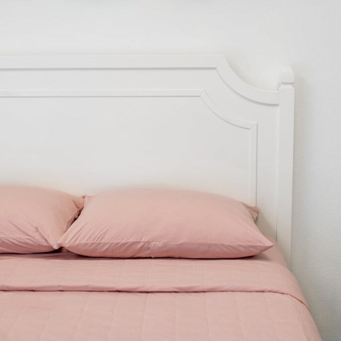 Flat Sheet Twin - Dusty Pink