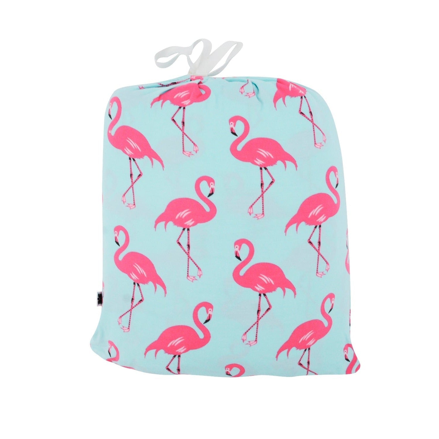 Flat Sheet Twin - Flamingo Aqua